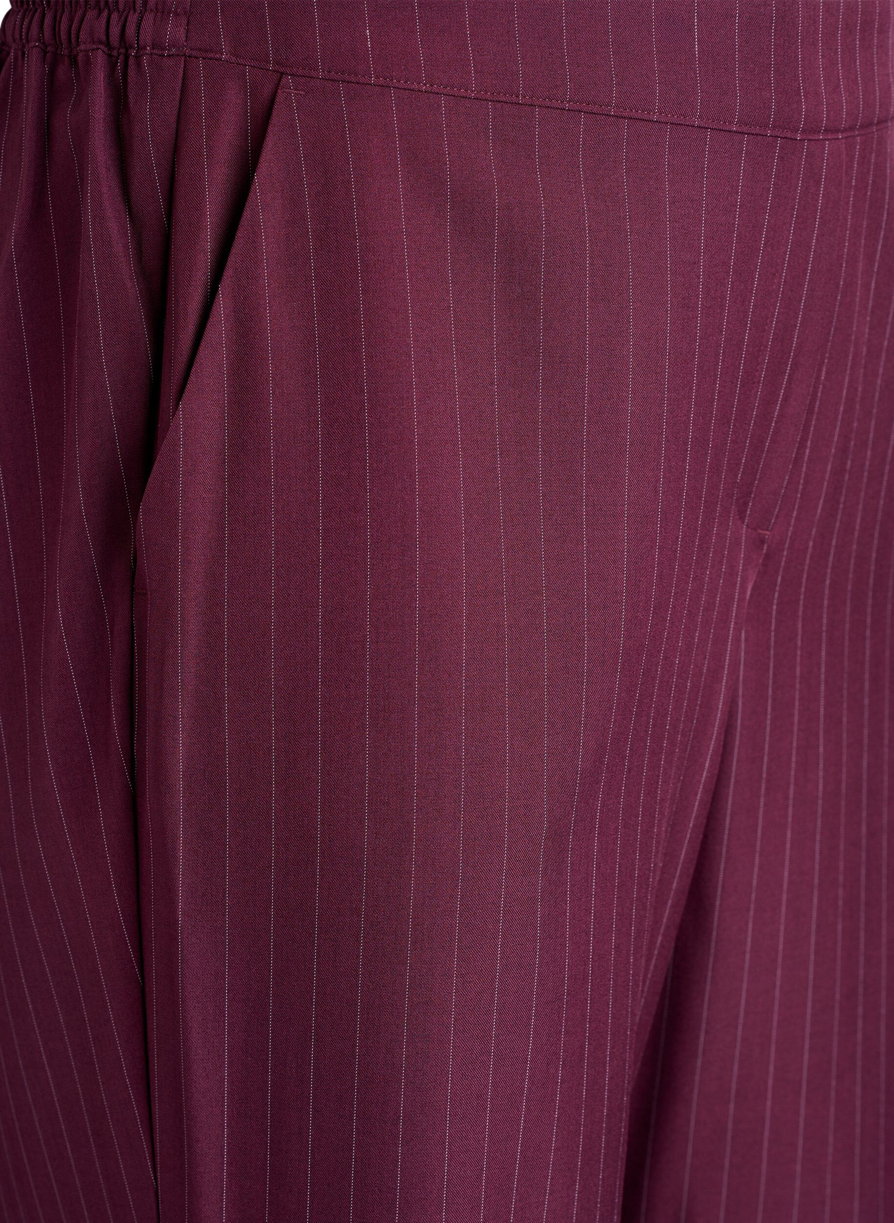 Zizzi FLASH - L&oslash;se bukser med lommer, R&oslash;d, Packshot image number 2