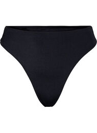 Bikini g-streng med regulær taljehøjde, Black, Packshot