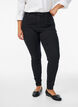 Amy jeans med h&oslash;j talje og super slim fit, Sort, Model image number 2