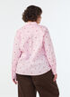 Skjorte med broderede blomster, Lyser&oslash;d, Model image number 2