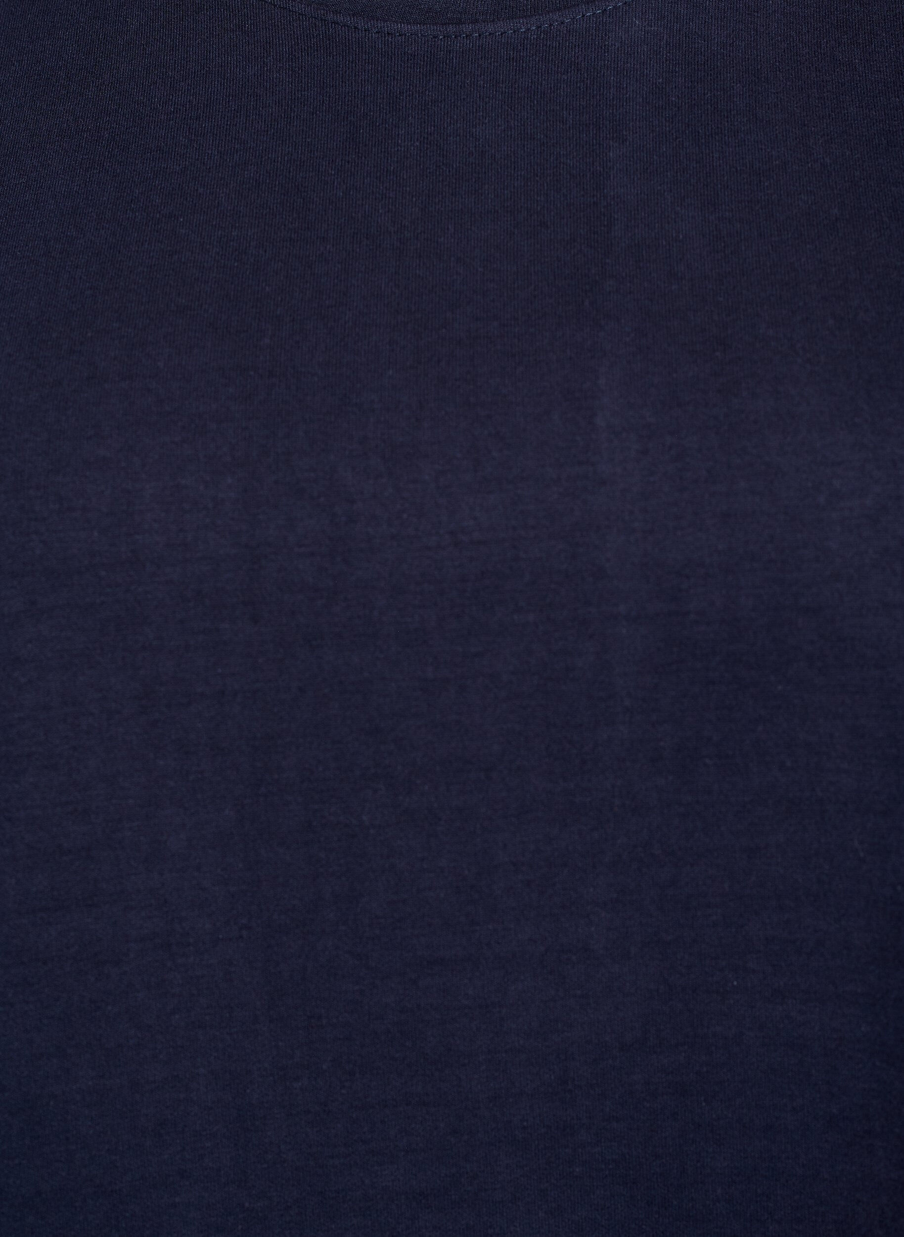 Zizzi FLASH - Sweatshirt med rund hals , Bl&aring;, Packshot image number 2