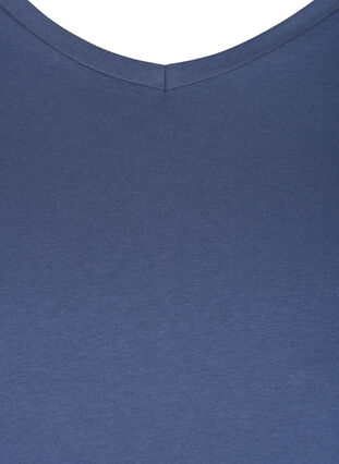 Basis t-shirt, Vintage Indigo, Packshot image number 2