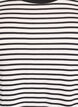 T-shirt med TENCEL&trade; Lyocell og striber, Hvid, Packshot image number 2