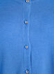 Cardigan med runde knapper, Bl&aring;, Packshot image number 2