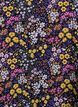 Kort a-shape kjole med blomsterprint, Bl&aring;, Packshot image number 2