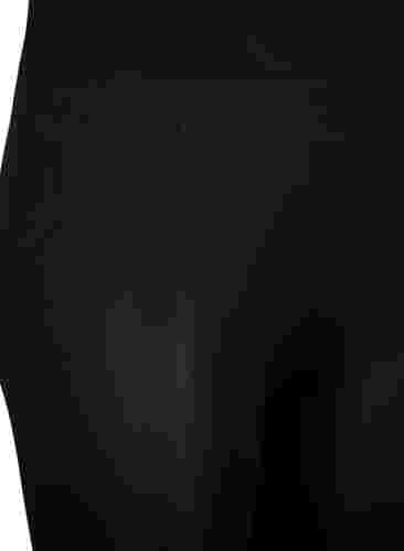 Seamless 3/4 leggings, Black, Packshot image number 2