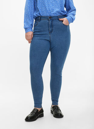 FLASH - Jeans med super slim fit, Light Blue, Model image number 2