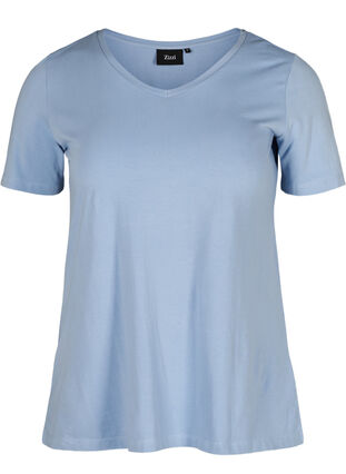Basis t-shirt, Forever Blue, Packshot image number 0
