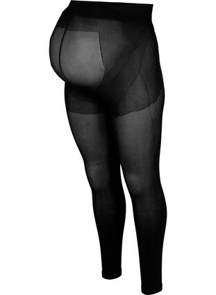 Lange graviditets leggings, Black, Packshot image number 0