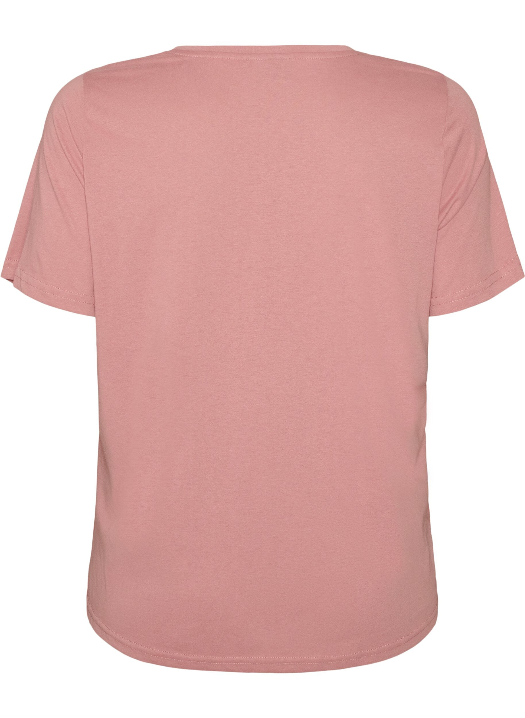 ZizziT-shirt med motiv, Lyser&oslash;d, Packshot image number 1