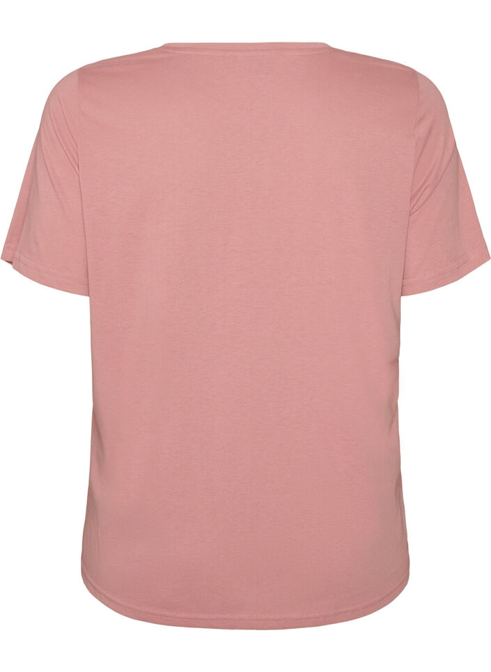 T-shirt med motiv, Lyser&oslash;d, Packshot image number 1
