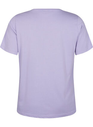 FLASH - T-shirt med rund hals, Lavender, Packshot image number 1