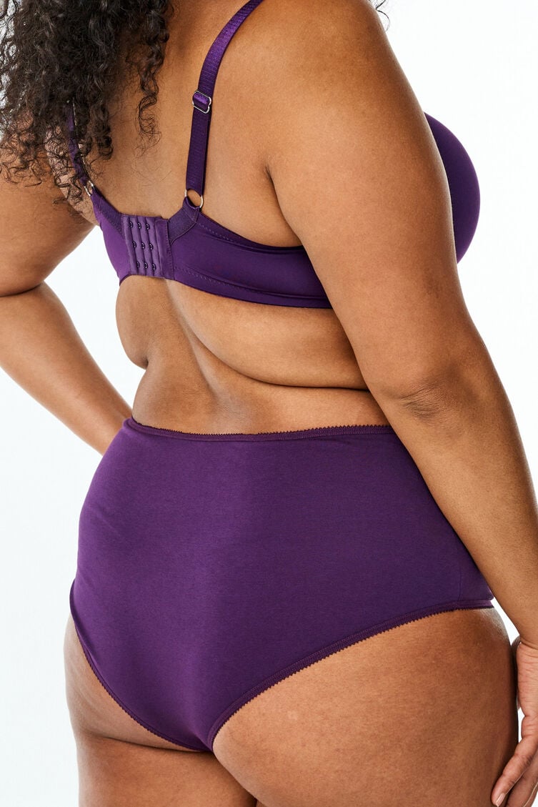 7-pak hipster trusse med regulær talje, Lilla, Model image number 2