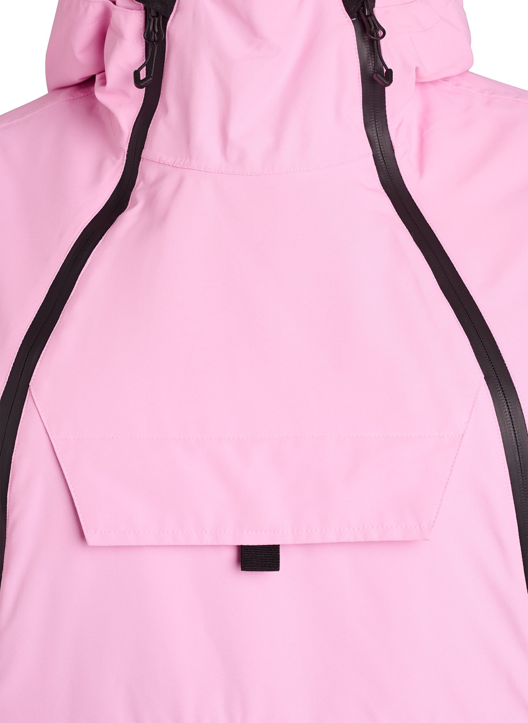 ZizziFunktionel ski anorak med h&aelig;tte, Lyser&oslash;d, Packshot image number 2
