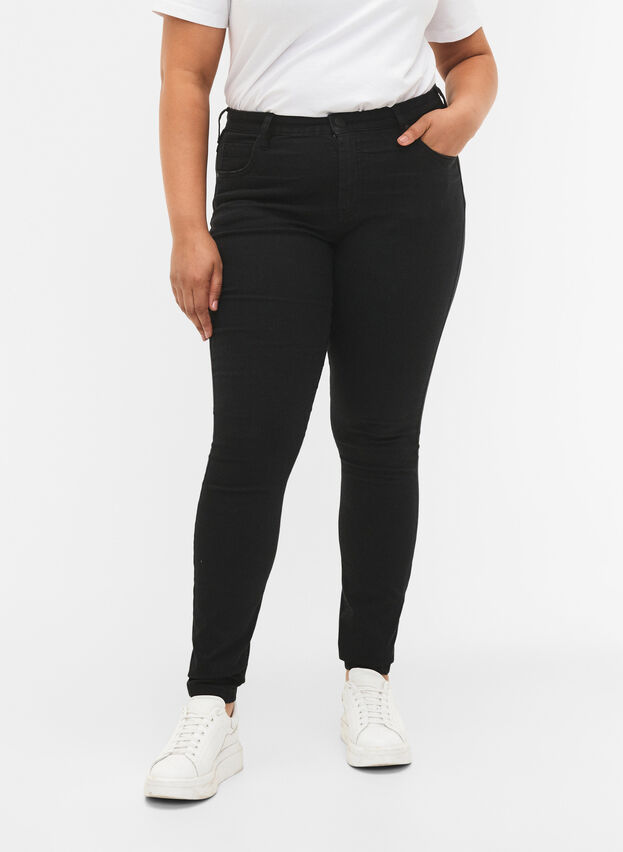 Zizzi SUPER SLIM AMY - Jeans slim fit - blue/blu