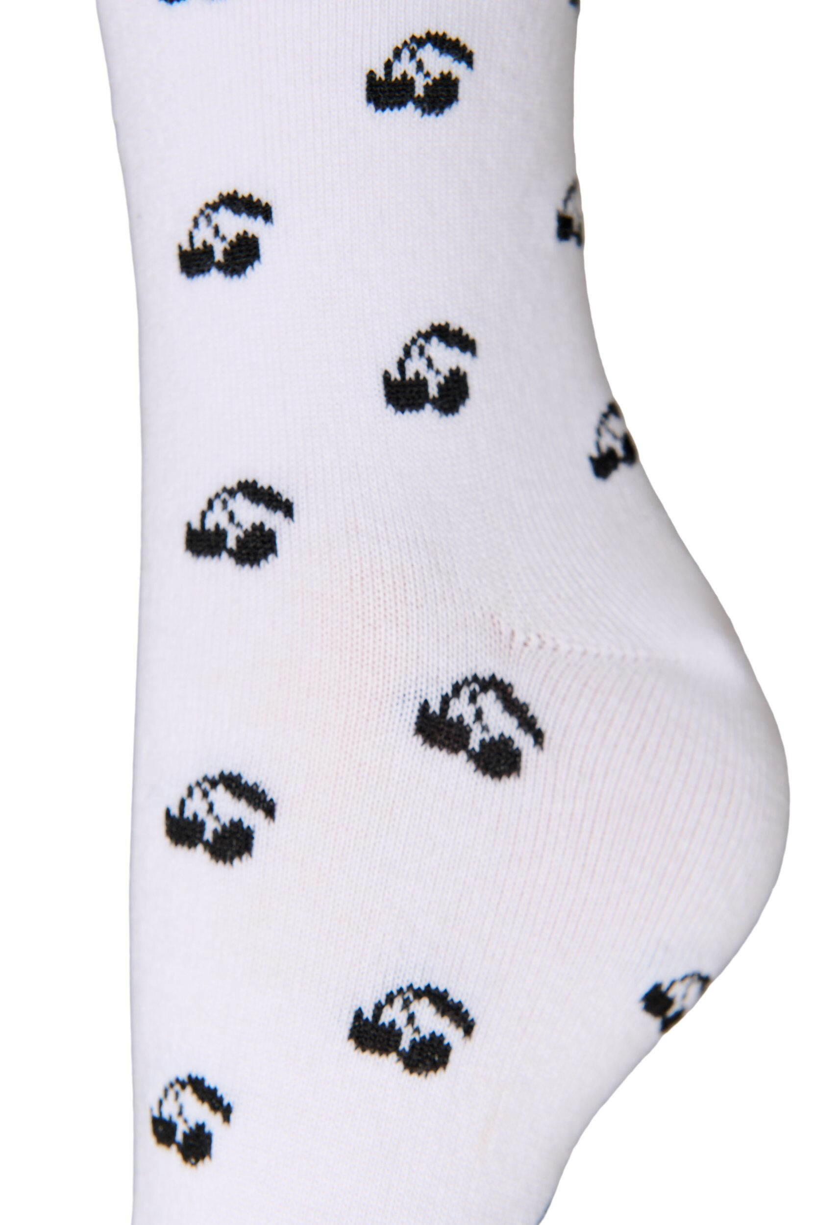 ZizziBomuldsstr&oslash;mper med motiver, Hvid, Packshot image number 2