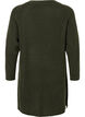 Lang ribstrikket cardigan, Forest Night Mel., Packshot image number 1