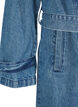 Denim trenchcoat med bælte, Blue Denim, Packshot image number 2
