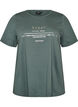 T-shirt med motiv, Gr&oslash;n, Packshot image number 0