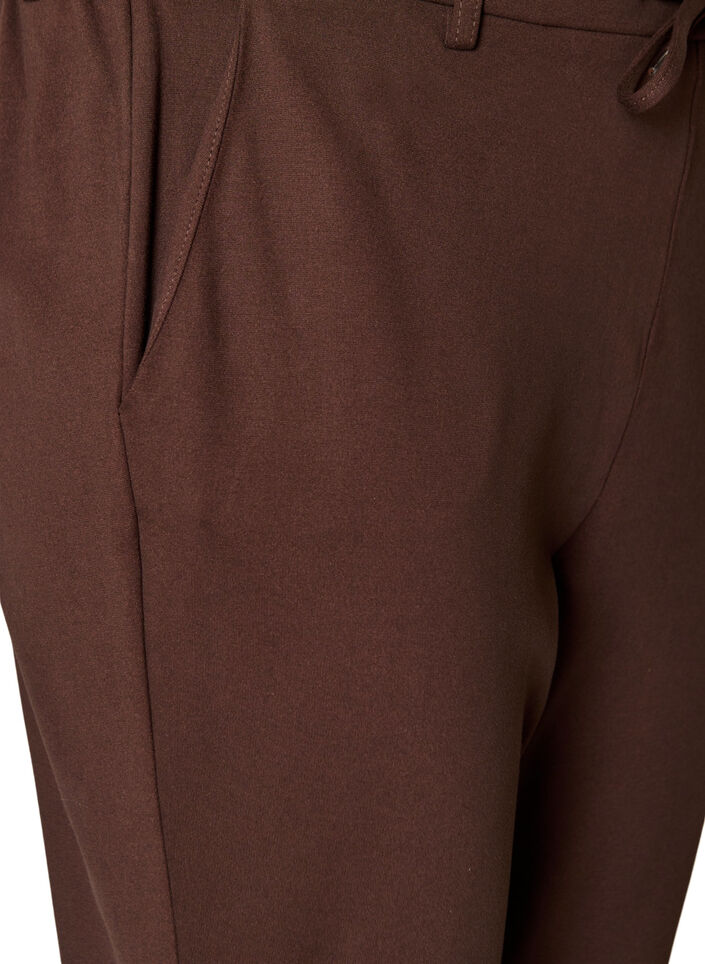 Cropped Maddison bukser, Brun, Packshot image number 2