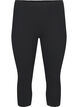 Basis 3/4 leggings i viskose , Black, Packshot image number 0