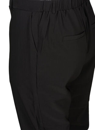 Klassiske bukser med stretch, Black, Packshot image number 3