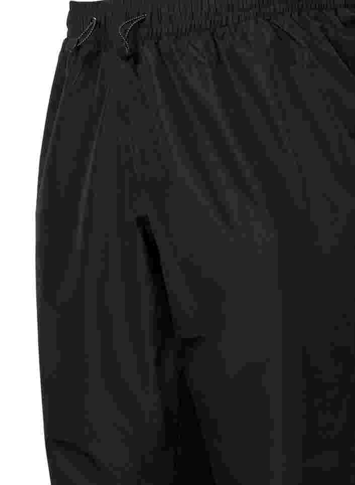 Regnbukser med refleks, Black w. Reflex, Packshot image number 2