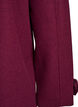 Kort frakke med dobbeltradet knaplukning, R&oslash;d, Packshot image number 3