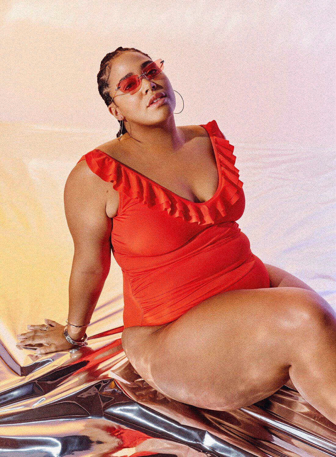 R&oslash;d badedragt, , Model