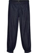 Balloon jeans med h&oslash;j talje, Bl&aring;, Packshot image number 0