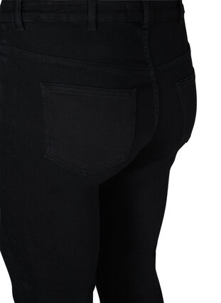 Super slim Amy jeans med høj talje, Black, Packshot image number 3