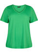 FLASH - T-shirt med v-hals, Kelly Green, Packshot image number 0