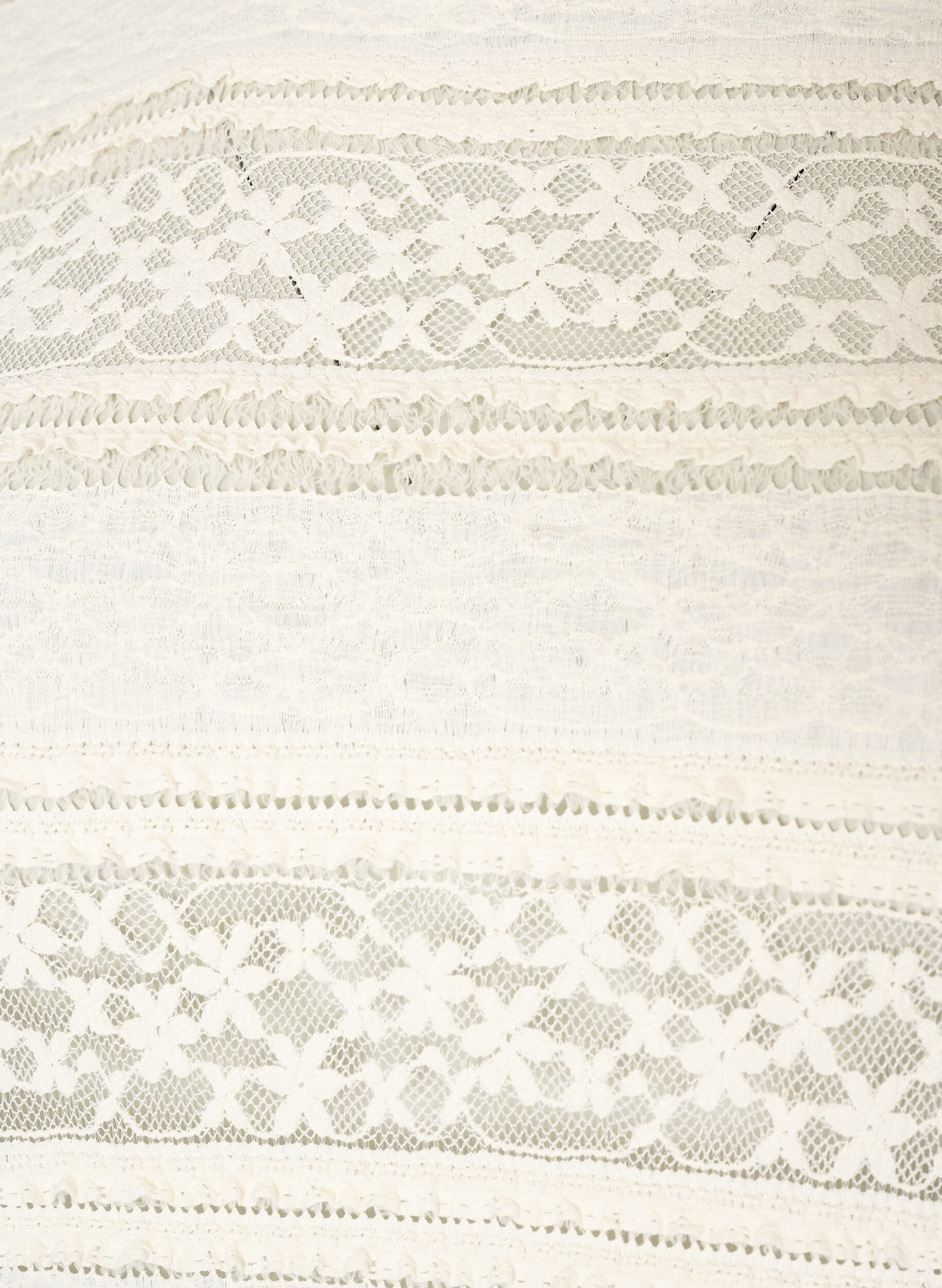 ZizziBlondebluse med lange &aelig;rmer, Vanilla, Packshot image number 2