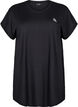 Lang tr&aelig;nings t-shirt, Sort, Packshot image number 0