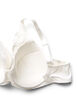 Vatteret blonde bh med b&oslash;jle, Hvid, Packshot image number 3