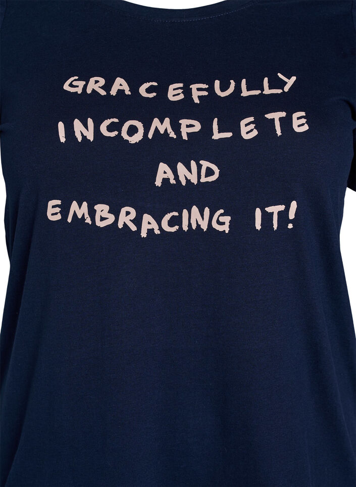 FLASH - T-shirt med motiv, Blå, Packshot image number 2