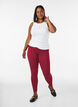 Basis leggings i viskose, R&oslash;d, Model image number 1