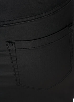 Coated nederdel, Black, Packshot image number 3
