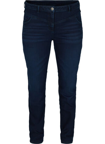 Ekstra slim Sanna jeans med regulær talje 
