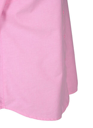 Langærmet skjorte i bomuld, Pink Frosting, Packshot image number 3