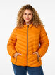 Letv&aelig;gts jakke med h&aelig;tte, Orange, Model image number 0