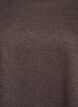 Sweatshirt med rund hals , Brun, Packshot image number 2