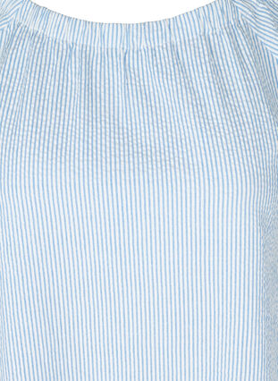 Stribet bluse i 100% bomuld, Skyway Stripe, Packshot image number 2