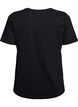 T-shirt med motiv , Sort, Packshot image number 1