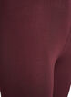 Basis leggings i viskose, M&oslash;rk Bordeaux, Packshot image number 2