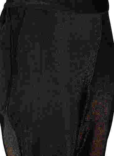 Maddison bukser med glimmer, Black w. Lurex, Packshot image number 2