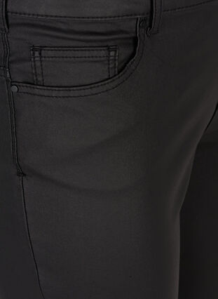 Coated Amy jeans, Black coated, Packshot image number 2