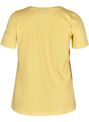 Basis t-shirt, Lemon Drop, Packshot image number 1