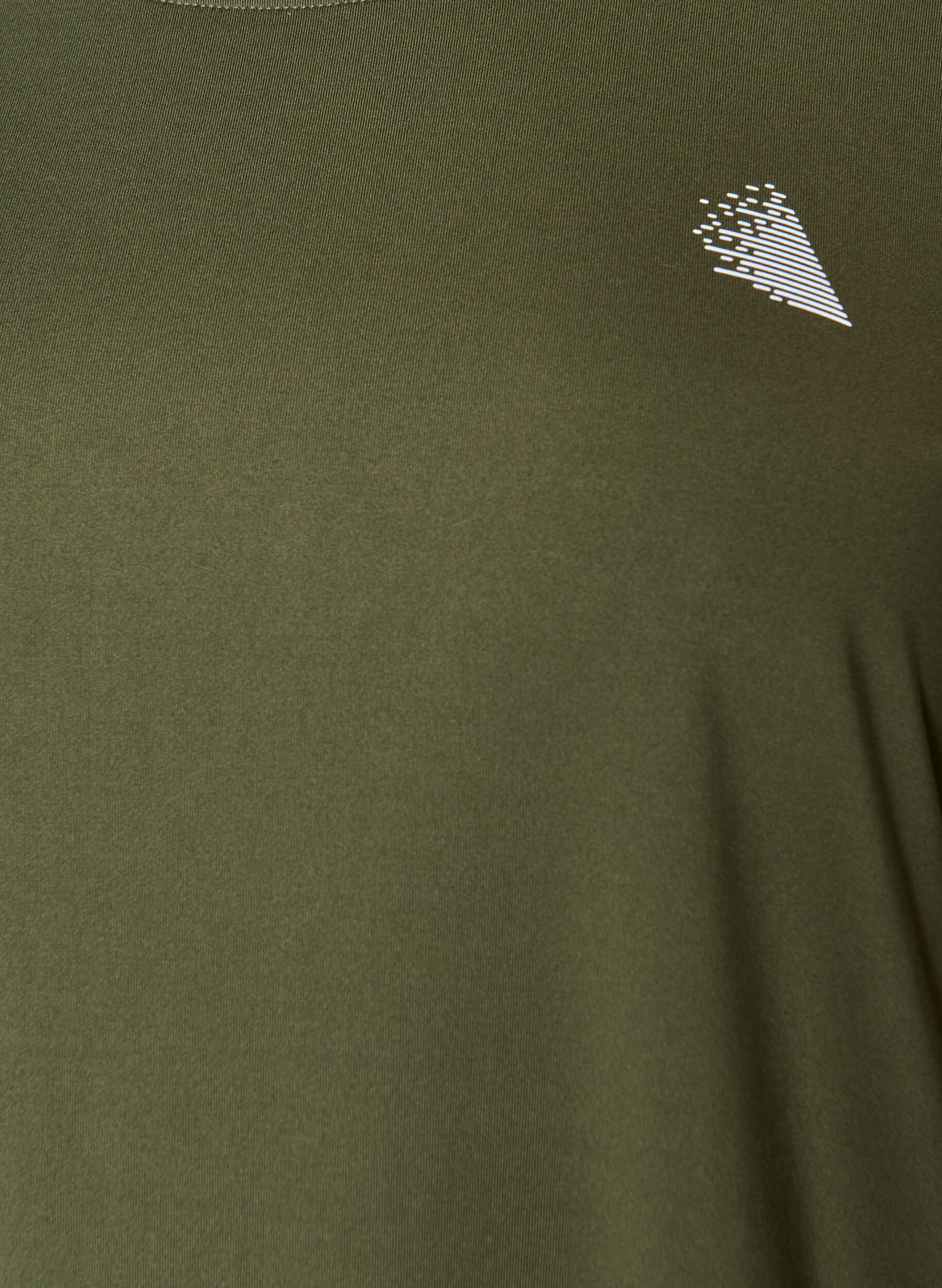 ZizziTr&aelig;ningsbluse med 3/4 &aelig;rmer, Gr&oslash;n, Packshot image number 2