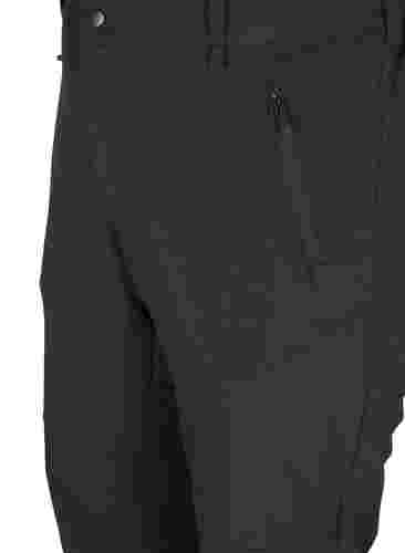 Hiking bukser med lommer, Black, Packshot image number 2
